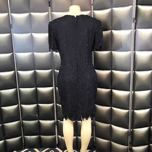 Lawerence Kazar vintage dress  - Picture 4 of 10